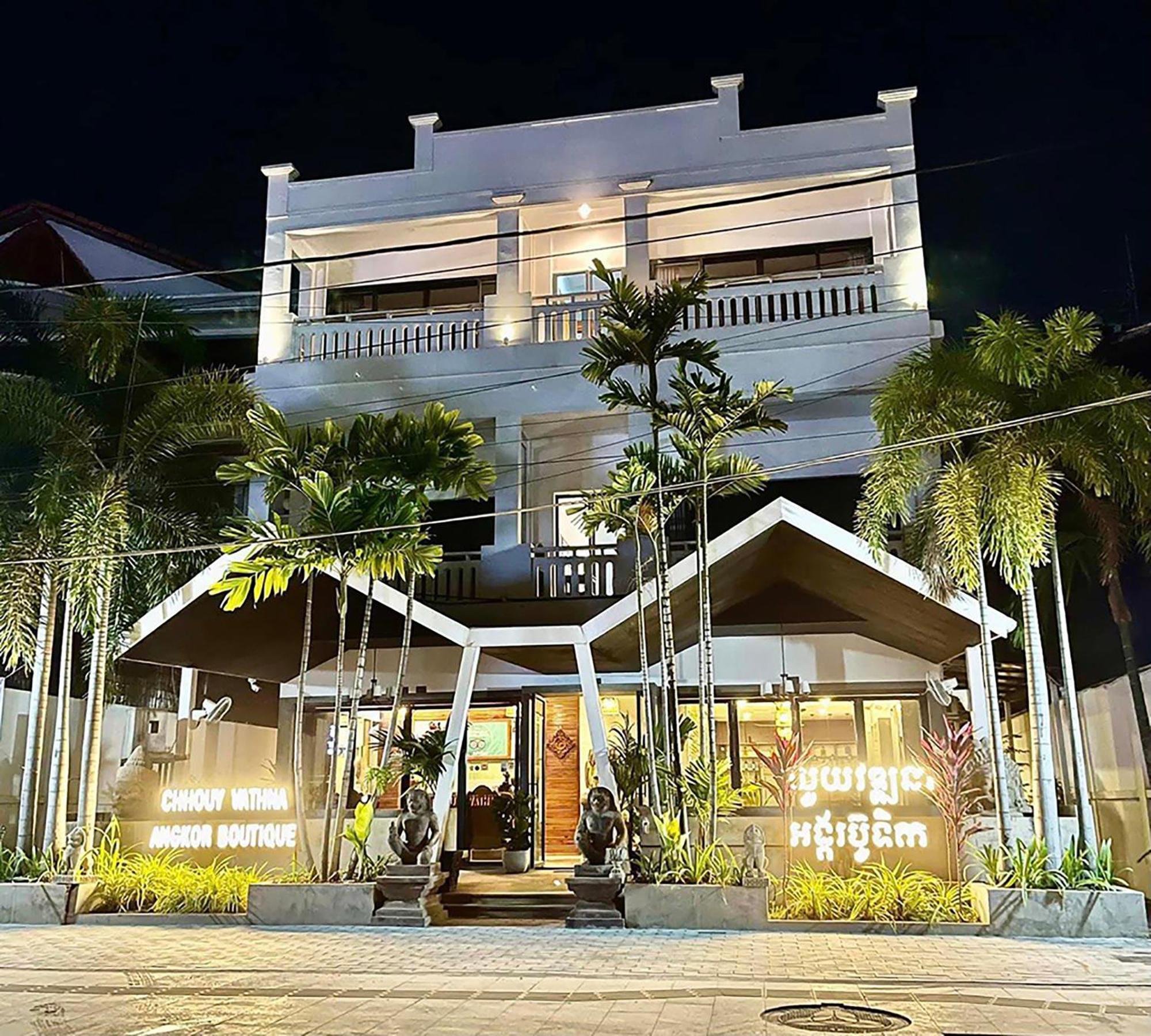 Hotel Chhouy Vathna Angkor Boutique Siem Reap Exterior foto
